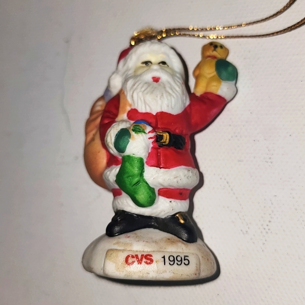 CVS Santa Claus ornament 1995